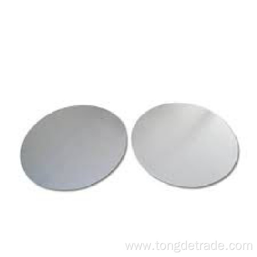 Galvanized steel round shape metal stamped plated disk